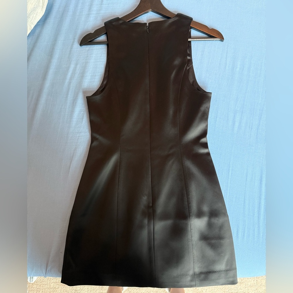 Aritzia Black Sleeveless Mini Dress - Picture 4 of 7